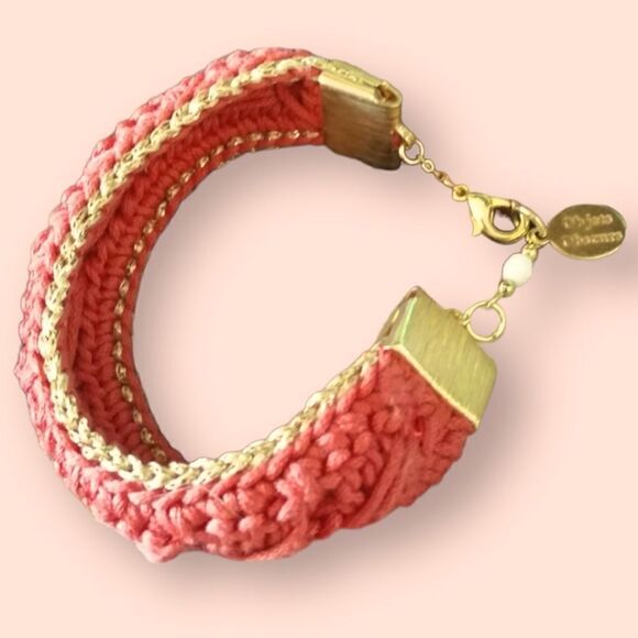 Bohemian Crochet Woven Bracelet! - Picture 3 of 9